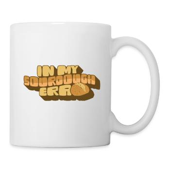 Dans mon ère au levain Home Baker Funny Bread Baking - Mug blanc - blanc - Droite