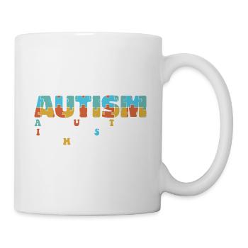 Autism Awareness Month Puzzle Always Unique And - Mug - white - Right