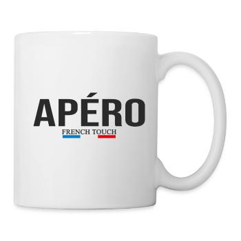Apéro french touch - Mug blanc - blanc - Droite