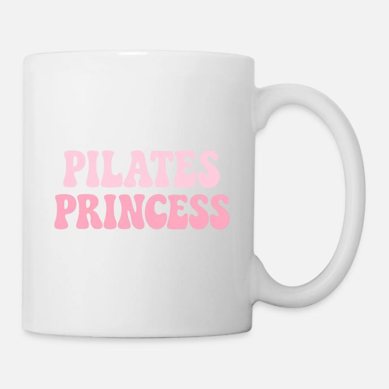 Princesse Pilates - Mug blanc - blanc