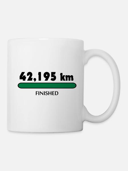 Marathon Finisher - Mug blanc - blanc