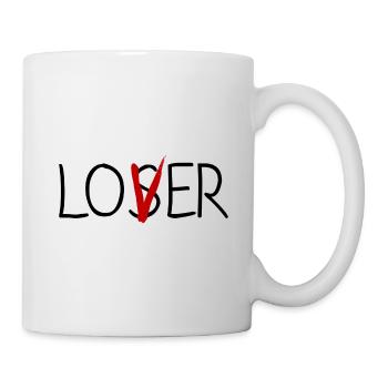 Loser-Liebhaber - Tasse - Weiß - Rechts
