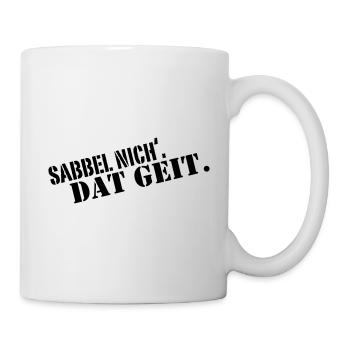 do not drool - Mug - white - Right