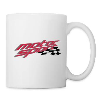 Course automobile - Mug blanc - blanc - Droite