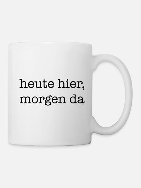 reisen - Tasse - Weiß