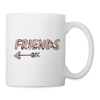 BEST FRIENDS Meilleures amies Proverbes - Mug blanc - blanc - Droite