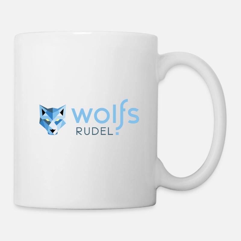 wolfsrudel - Tasse - Weiß