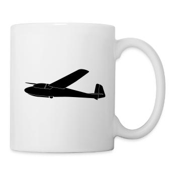 Training aircraft two-seater Ka2 glider - Mug - white - Right