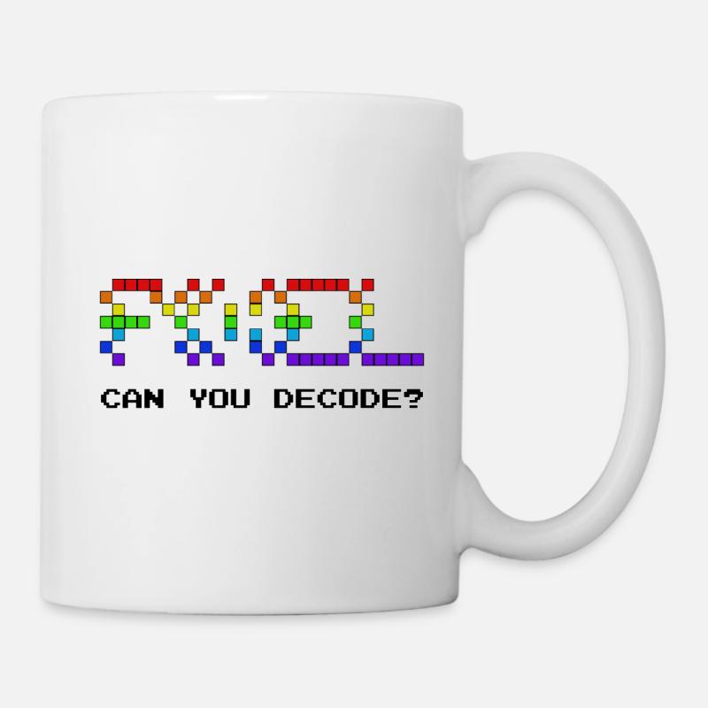Can you decode? - Mug blanc - blanc
