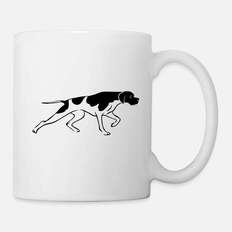 Pointer Anglais - Sur Point - Mug blanc - blanc