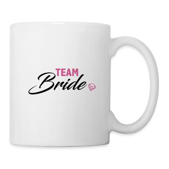 Mariage JGA équipe mariée mariée - Mug blanc - blanc - Droite