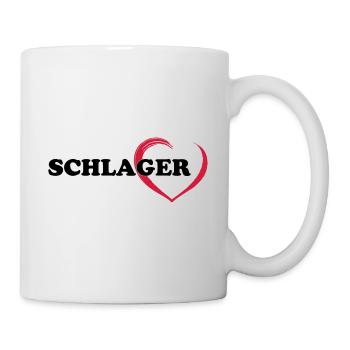 SCHLAGER - Tasse - Weiß - Rechts