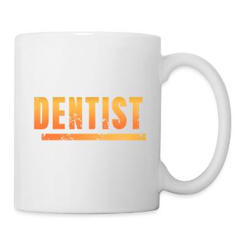 Vintage Dentist T-Shirt Designs Cadeau Cadeau - Mug blanc - blanc - Droite