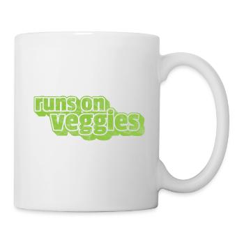 Légume Végétarien Végétalien Vintage I Cadeau - Mug blanc - blanc - Droite