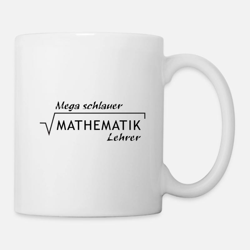 Mathe Lehrer - Tasse - Weiß