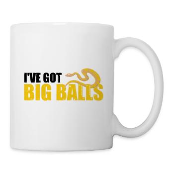 King python design pour les amateurs de serpents - Mug blanc - blanc - Droite