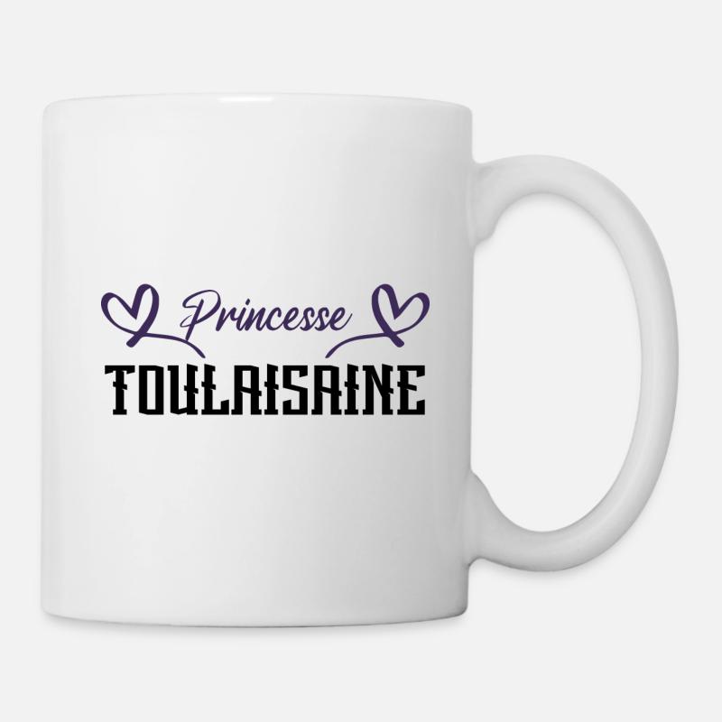 Princesse toulousaine - Mug blanc - blanc