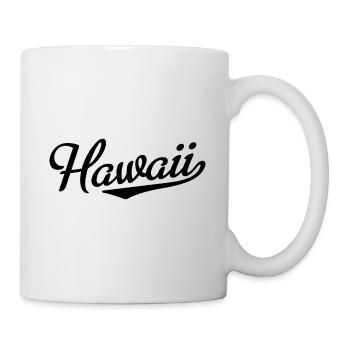 Hawaii - Tasse - Weiß - Rechts
