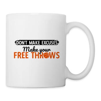 Basketball - Tasse - Weiß - Rechts