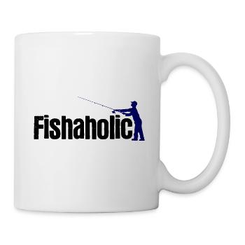 Angler Spruch zum Angeln Angel - Tasse - Weiß - Rechts