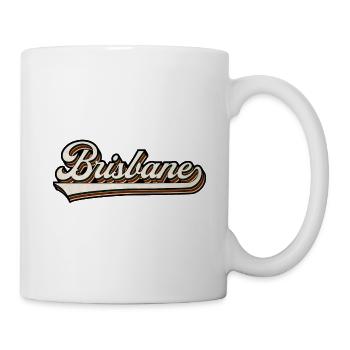 Vintage Brisbane Australia - Mug - white - Right