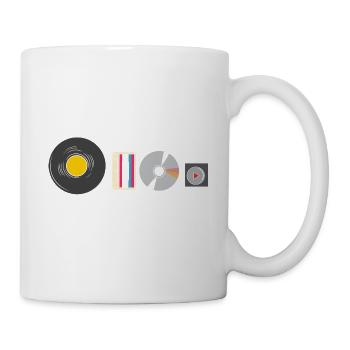 Entwicklung des Audioplayers - Tasse - Weiß - Rechts