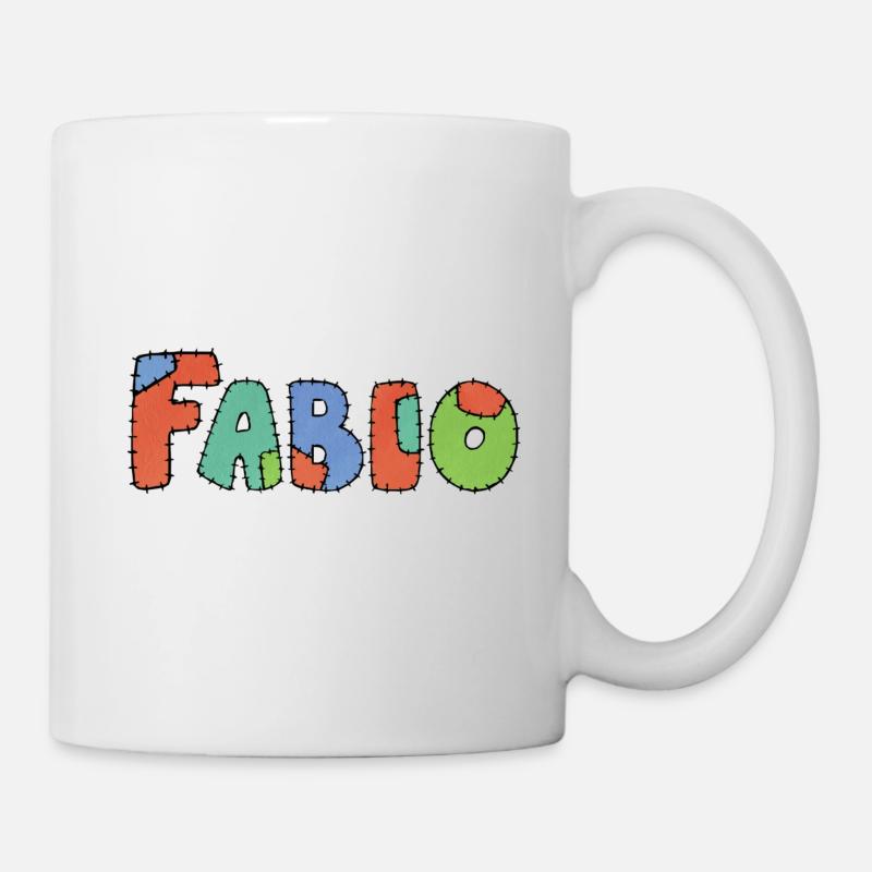 Fabio Name Geschenkidee - Tasse - Weiß
