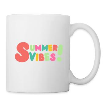 Summer Vibes - Tasse - Weiß - Rechts