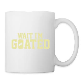 Gamer Life Wait I’m Goated Drôle Internet Meme - Mug blanc - blanc - Droite