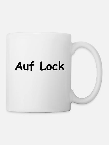 Auf Lock 2 - Tasse - Weiß