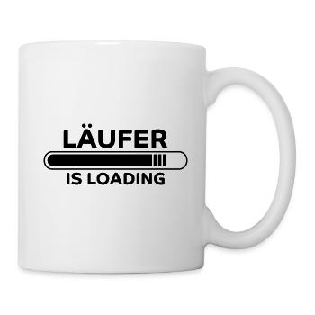 Läufer Spruch Fun Laufen Lustiges Läufer Geschenk - Tasse - Weiß - Rechts