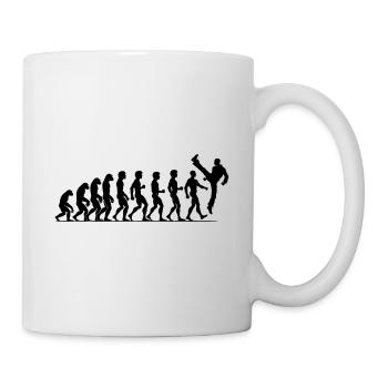 Kickboxen FIghter Kickboxer - Tasse - Weiß - Rechts
