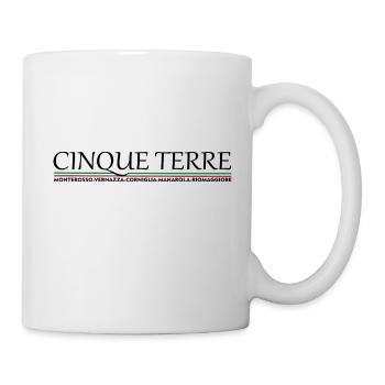 Cinque Terre, Italia - Tasse - Weiß - Rechts