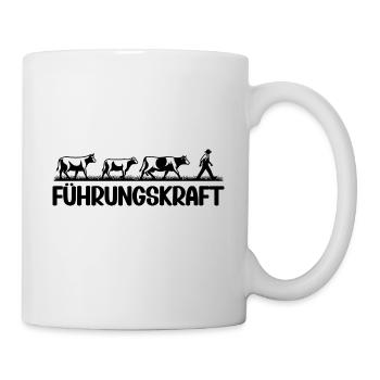 Landwirt Bauer Viehzüchter Milchbauer Geschenkidee - Tasse - Weiß - Rechts