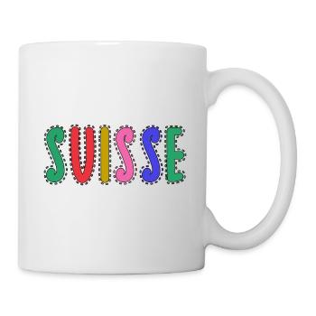 SUISSE. PAYS. GENEVE - Mug blanc - blanc - Droite