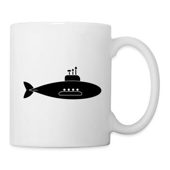 U-Boot-Boot - Tasse - Weiß - Rechts