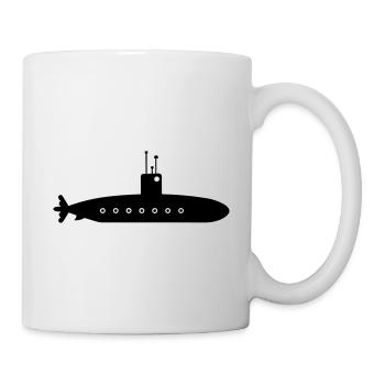U-Boot-Boot - Tasse - Weiß - Rechts
