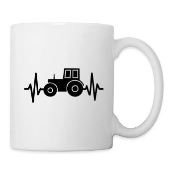 Bauer Herzschlag - Tasse - Weiß - Rechts