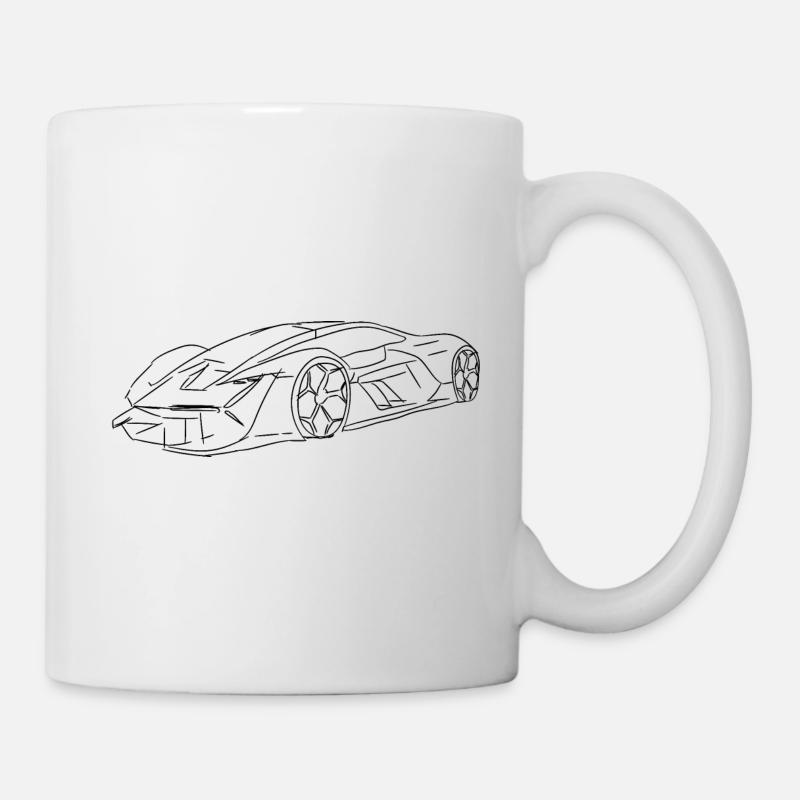 Project Car Black - Mug blanc - blanc