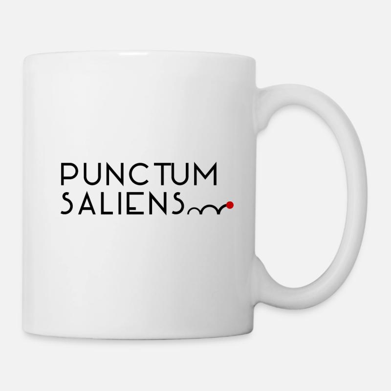 punctum saliens - Tasse - Weiß