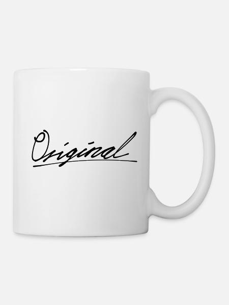 original - Tasse - Weiß