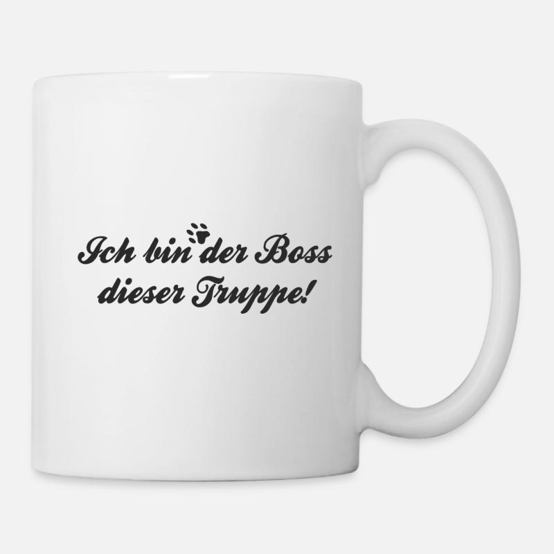 Boss boss black - Mug - white