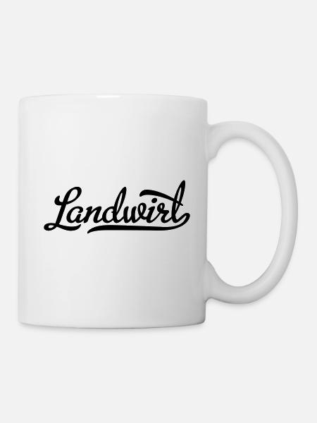Landwirt - Tasse - Weiß