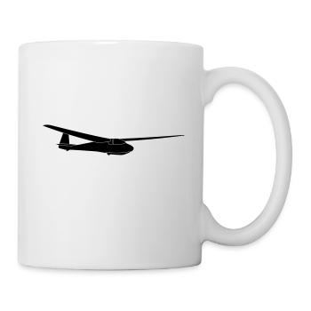 ka2b Segelflugzeug Segelflieger Segelfliegen - Tasse - Weiß - Rechts