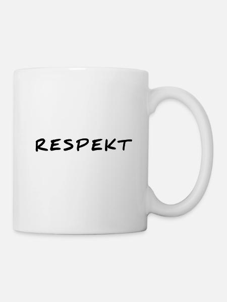 respect - Mug - white