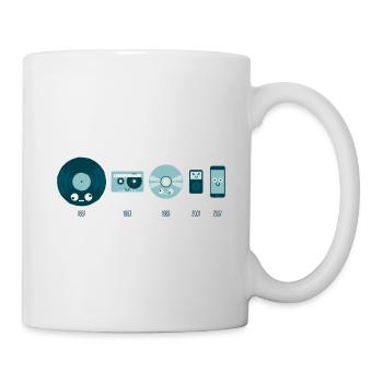 music history - Mug blanc - blanc - Droite