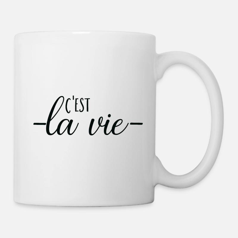 C'est la vie - Mug - white