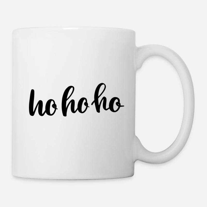HO HO HO - Tasse - Weiß