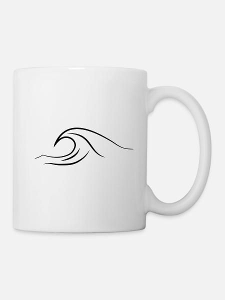 Waves wave - Mug - white