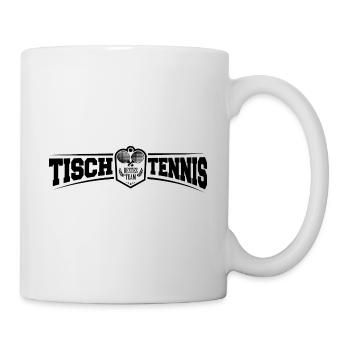 Tischtennis - Bestes Team Sieger - Tasse - Weiß - Rechts